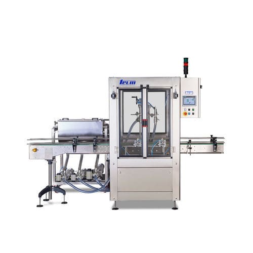 Animal cosmetic filling machine - LINE 140 - Telm srl - automatic / bottle / for jars