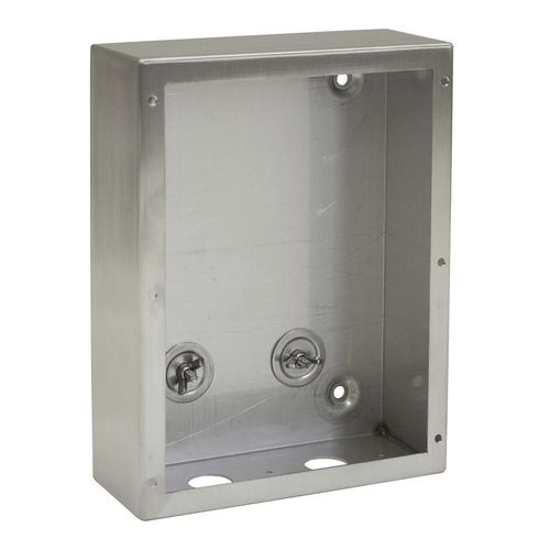 Surface mounted enclosure - 238-001FS - GAI-TRONICS - rectangular / stainless steel / outdoor