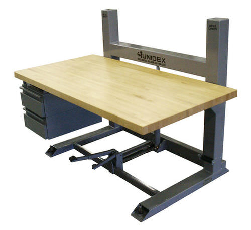Office workstation - MHW series - Unidex, Inc. - height-adjustable