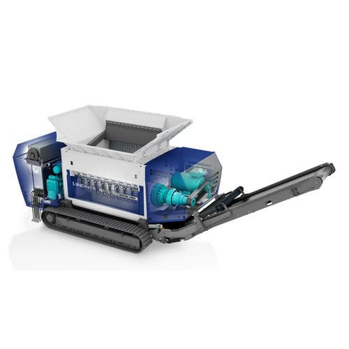 Primary shredder - MERAK 2800 - Lindner Recyclingtech GmbH - secondary / single shaft / for wood