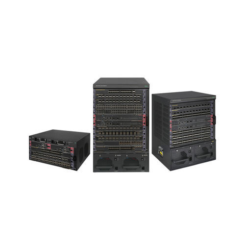 Smart network switch - HPE 7500X - Hewlett-Packard - horizontal / PoE / modular