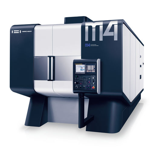 5-axis CNC machining center - M4-5AX - Hwacheon - universal / CAT50 / HSK-100-A