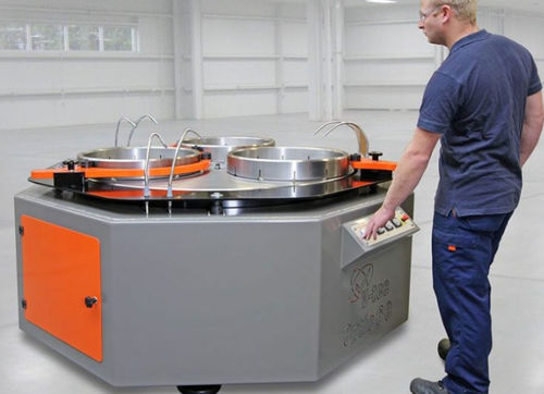 Metal polishing machine - OPTIC 60 - Ventil Test Equipment BV - industrial / finishing / lapping