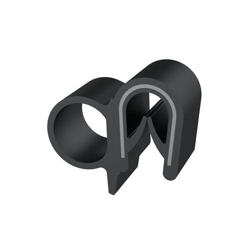 EPDM profile - 4-060 - Industrilas - PVC / grooved / sealing