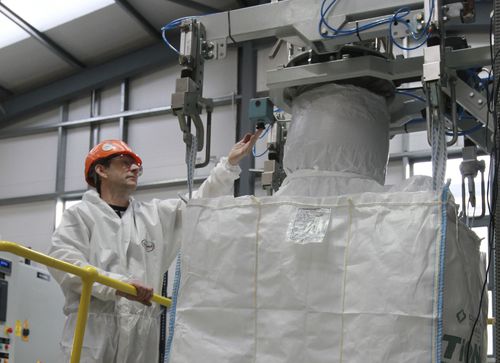 Automatic big-bag filling station - IBC-RIII - Webster Griffin Ltd