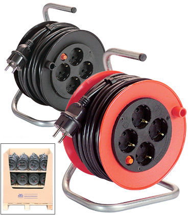 Electric cable reel - H05VV-F series - as - Schwabe GmbH - manual / mobile