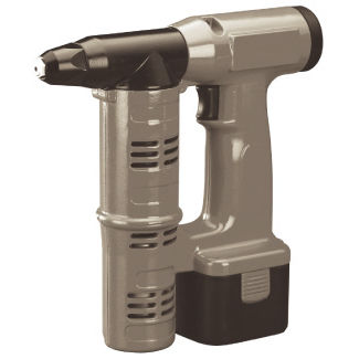 Battery-powered riveting tool - TFR200 - clufix - with electric actuator / for blind rivets