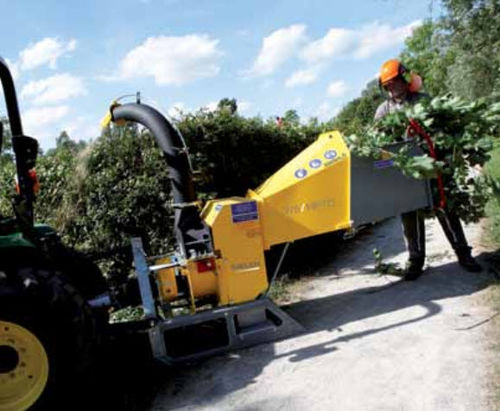 Tractor-mounted wood chipper - SAELEN WS/10PTO - Saelen industrie