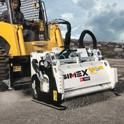 Skid steer loader cold planer PL 1000 Simex S.r.l compact / for