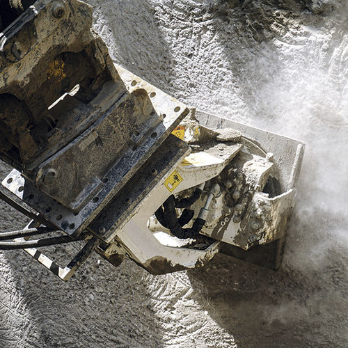 Excavator hydraulic milling cutter - WG 40 - Simex S.r.l