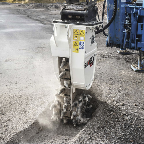 Excavator hydraulic milling cutter - TFC 400 - Simex S.r.l