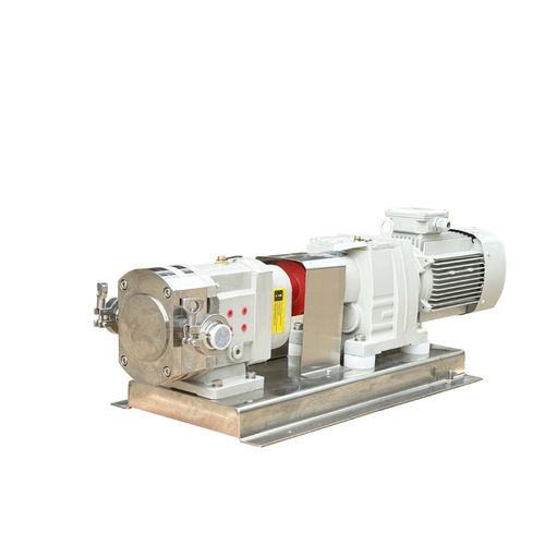 Rotary lobe pump - ZB8A - ZHEJIANG XINGSHENG MACHINERY CO.,LTD - for chemicals / with electric motor / stationary