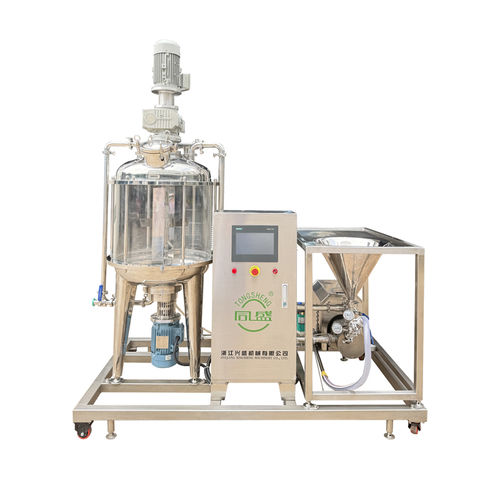 Turbine emulsifier - ZHEJIANG XINGSHENG MACHINERY CO.,LTD - vertical / bottom-entry / continuous