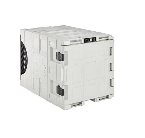 Polyethylene crate - Koala 140 - Melform Bonetto group - stainless steel / transport / for food applications