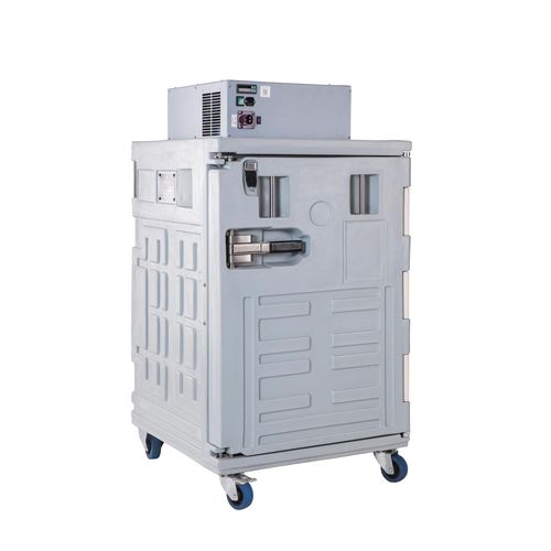 Polypropylene crate - KOALA 370 - Melform Bonetto group - polyethylene / stainless steel / transport