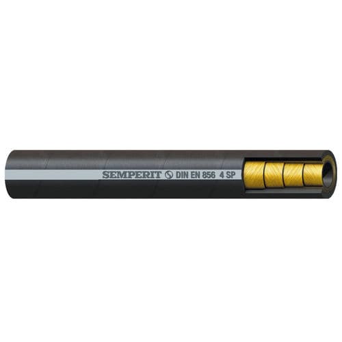 Hydraulic hose - DIN EN 856 4 SP   - Semperflex - synthetic rubber / abrasion-resistant / spiral wire