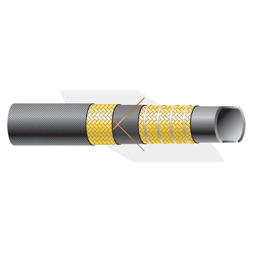 Hot water hose - FLEXICHEM - Semperflex - for chemical products / EPDM / discharge