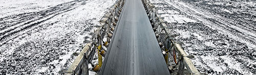 Cold resistant coating - Transcold - Sempertrans - protective / abrasion-resistant / for conveyor belts