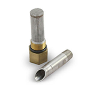 Nozzle with ruby orifice - SPRAY NOZZLE ENGINEERING - cleaning / spray / for water