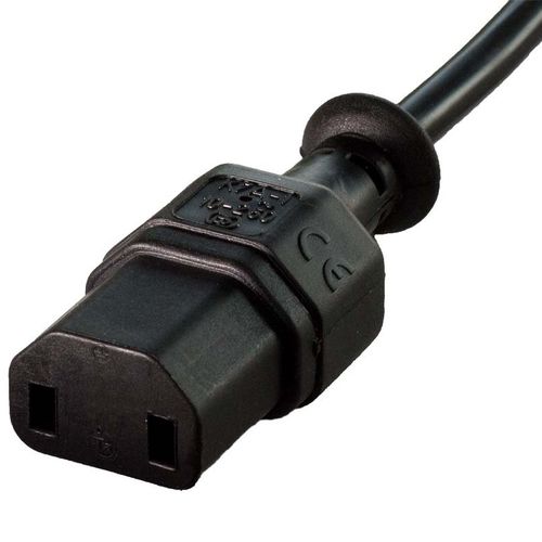 Socket connector - K7A-2 C17 - Müller Plastik GmbH - electrical power supply / DIN / type C17
