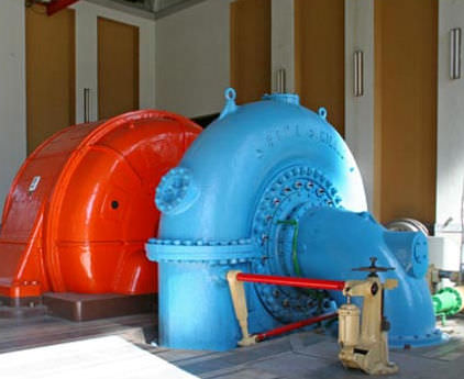 500 kW...1000 kW hydroelectric power plant - Domodossola  - BELTRAME CSE - turbine