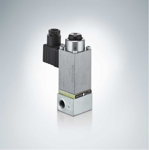 Poppet hydraulic directional control valve - W series - HAWE Hydraulik SE - solenoid-operated / 2/2-way / 3/2-way