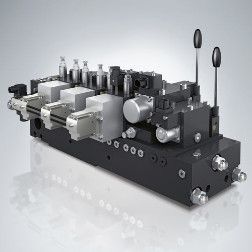 Spool hydraulic directional control valve - PSLF - HAWE Hydraulik SE - manual / electro-hydraulic / proportional