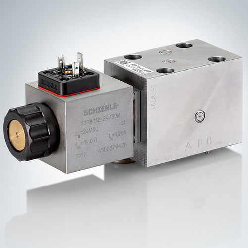 Poppet hydraulic directional control valve NBVP HAWE Hydraulik SE