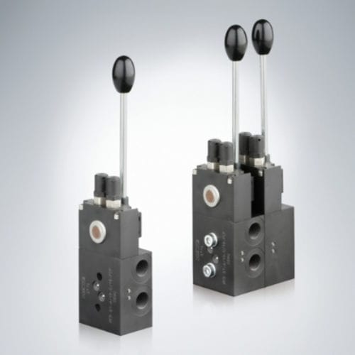 Hydraulically-operated valve - KFB 01 - HAWE Hydraulik SE - manual / pressure-reducing / for control