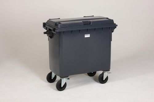 Plastic waste container - MGB series - Engels Manutention et Environnement - for urban waste / 4-wheel