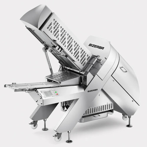 Meat slicing machine - A 660 - BIZERBA - fully-automatic / 400V three-phase / compact