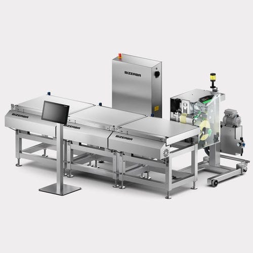 Automatic labelling machine - GLM-I 40 - BIZERBA - carton / for boxes / can