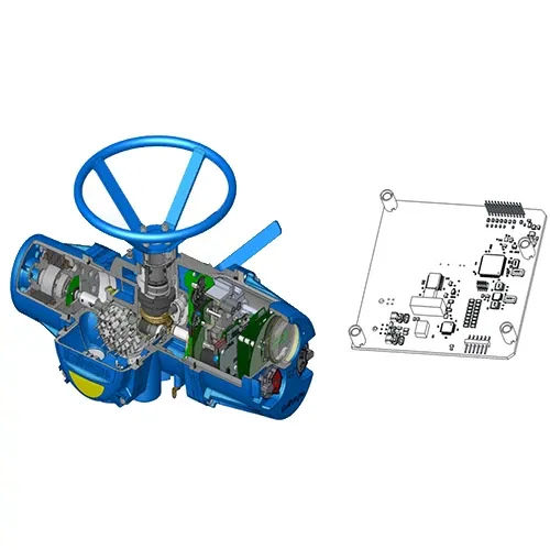 Network controller - Profibus DP Redcom - FLOWSERVE