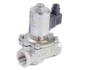 Direct-operated solenoid valve - 20172V02 - Rotex Automation Limited - 2-way / NC / for gas