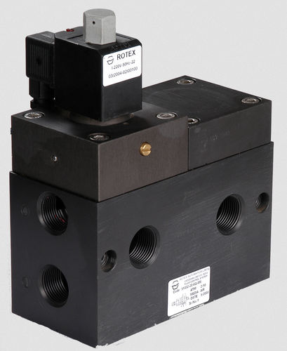 Direct-operated solenoid valve - 51434 - Rotex Automation Limited - 5-way / NC / for gas