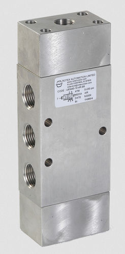 Pilot-operated solenoid valve - 53440 - Rotex Automation Limited - 5-way / NC / for gas