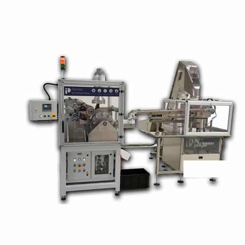 Pad printing machine for medical applications - CHEIRON RSP - PRINTING INTERNATIONAL - with closed ink cup / automatic / fast