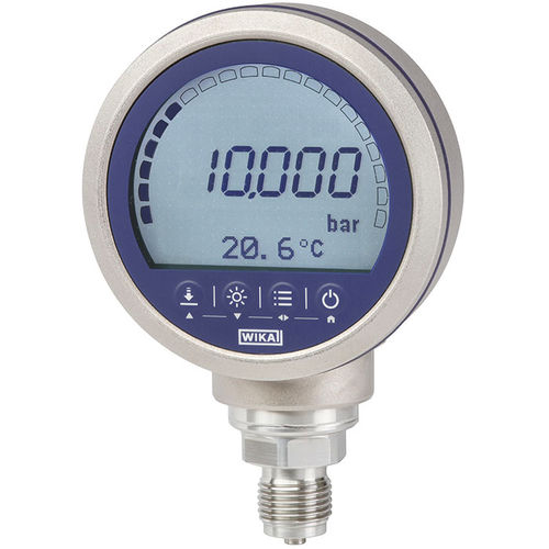 Digital pressure gauge - CPG1500 - WIKA Alexander Wiegand SE & Co. KG - threaded / G 1/2 / R 1/2