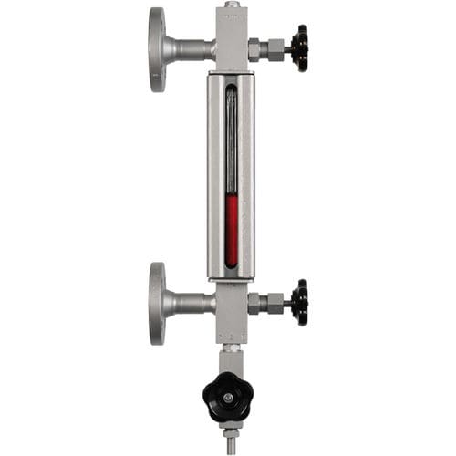 Oil level indicator - LGG - WIKA Alexander Wiegand SE & Co. KG - bypass / for the chemical industry / flange