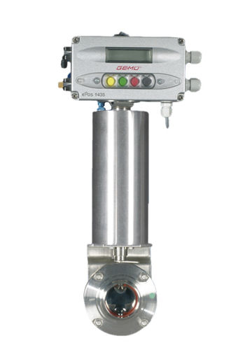 Pneumatic valve actuator - Armaturenwerk Hötensleben GmbH - linear / double-acting / stainless steel