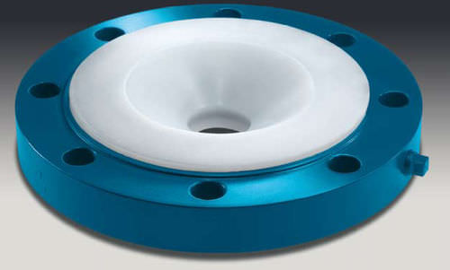 Pipe flange - Baum Kunststoffe GmbH - carbon steel / PTFE-lined / screw-in