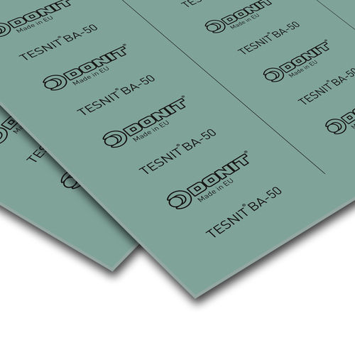 Graphite gasket sheet - TESNIT® BA-50 - DONIT TESNIT, d.o.o. - steel / wire mesh / NBR