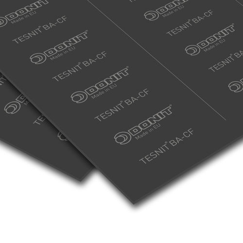 Carbon gasket sheet - TESNIT® BA-CF - DONIT TESNIT, d.o.o. - NBR / for the petrochemical industry / asbestos-free