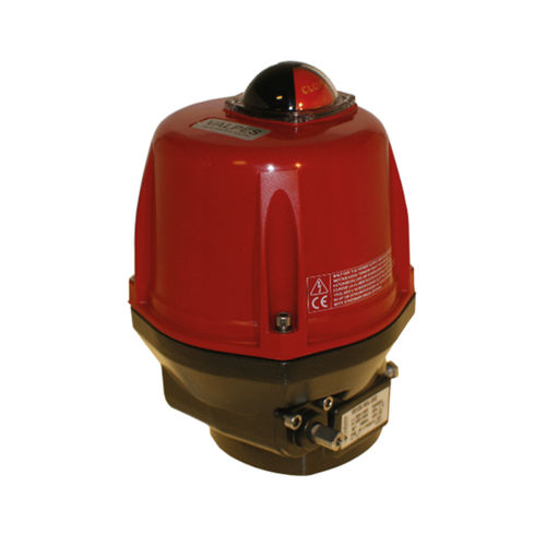 Electric valve actuator - 5641 - Dansk Ventil Center A/S - 90° / aluminum / with integrated limit switch