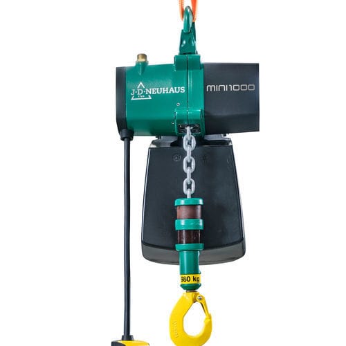 Pneumatic chain hoist - J.D. Neuhaus - trolley / explosion-proof / heavy-duty