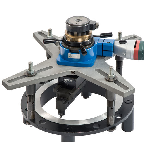 Conventional lathe - TDF - EFCO Maschinenbau GmbH - vertical / for small parts production / for valves and flanges