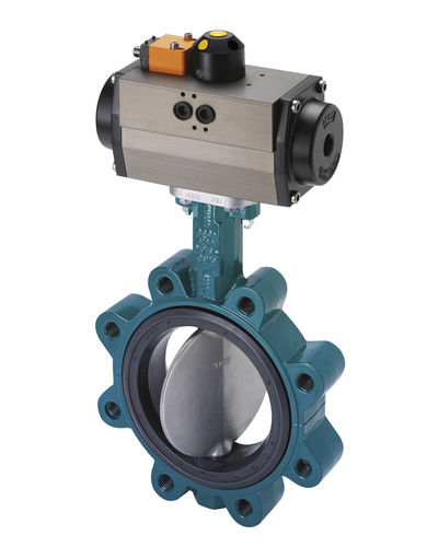 Butterfly valve - KG7 - GEFA Processtechnik - electric / shut-off / for water