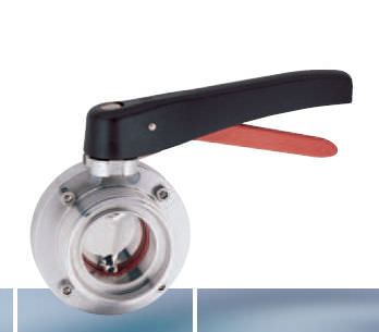 Butterfly valve - Kieselmann GmbH - manual / shut-off / stainless steel