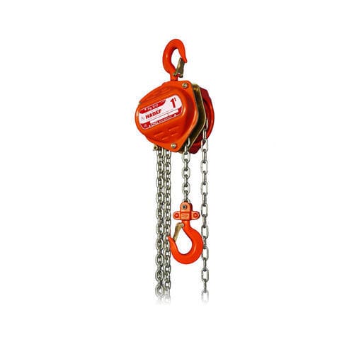 Manual chain hoist - 9/12 - HADEF - compact