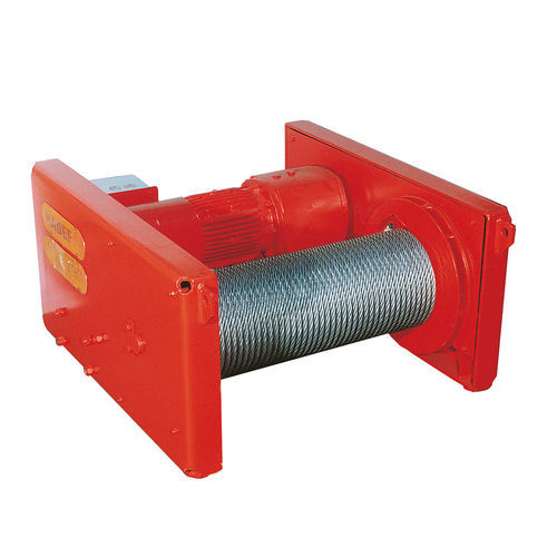 Electric winch - 42/87 E - HADEF - wire rope